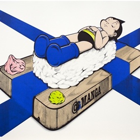 Ci Manga (Blue) by Fidia Flaschetti