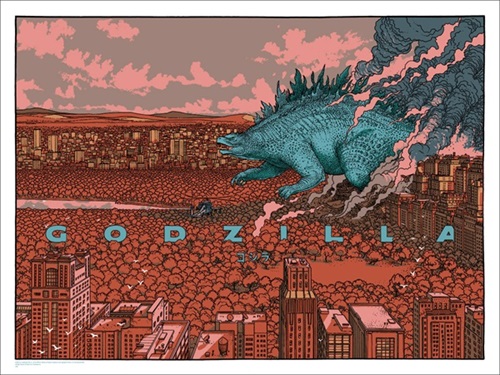 Godzilla (Variant) by Jared Muralt