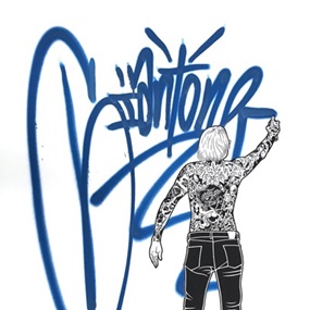 OG Tag (Blue) by Mike Giant