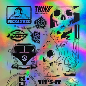 Sucka Free (Foil) by Jeremy Fish | Mike Giant