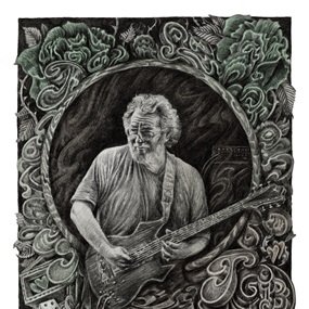 Jerry Garcia (Variant) by David Welker