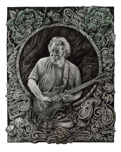 Jerry Garcia (Variant) by David Welker