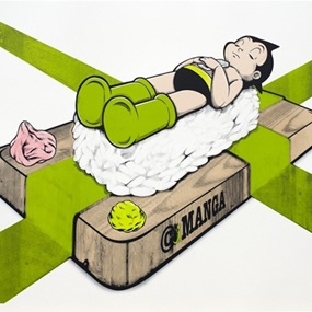 Ci Manga (Green) by Fidia Flaschetti