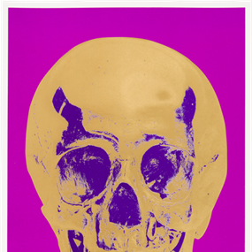 Till Death Do Us Part (Long Life - Purple, African Gold, Imperial Purple) by Damien Hirst
