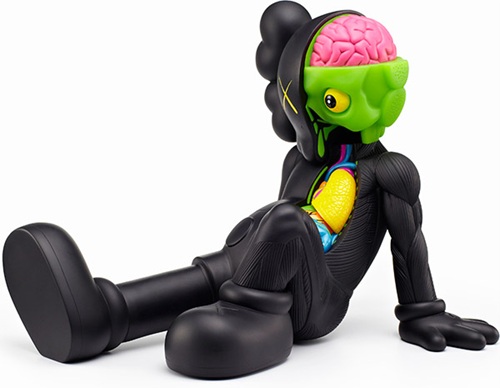 Kaws Companion : Resting Place (Black Version) by Kaws