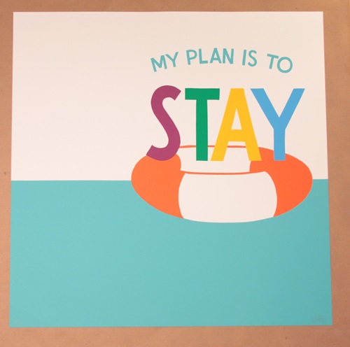 Stay Afloat (Large) by Steve Powers