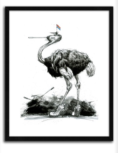 NVA Flightless Bird  by Derek Hess
