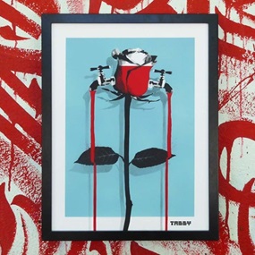 Flower Drain (Canvas) by Tabby