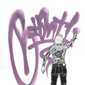 OG Tag (Purple) by Mike Giant