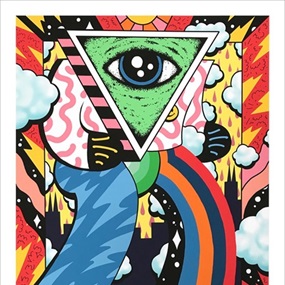 Electric Eye (Hand-Embellished) by Mac Blackout