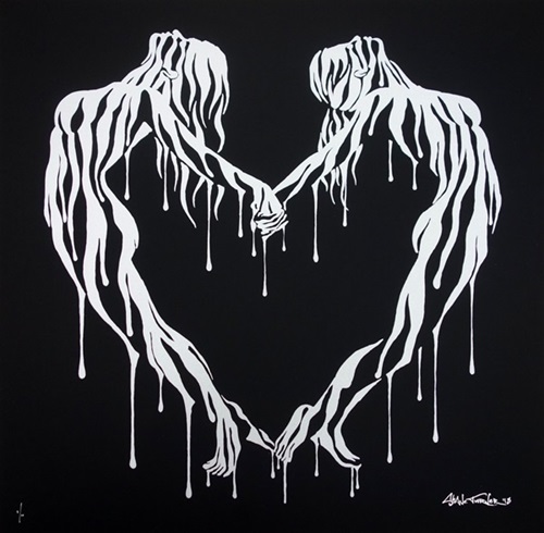 Making Love (Black / Silver) by Shane Turner