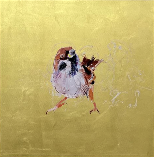 Joy (Gold Leaf) by Dave White