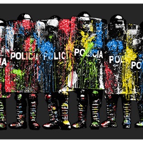 Paint Bomb Policia (Night Riot Black) by K-Guy
