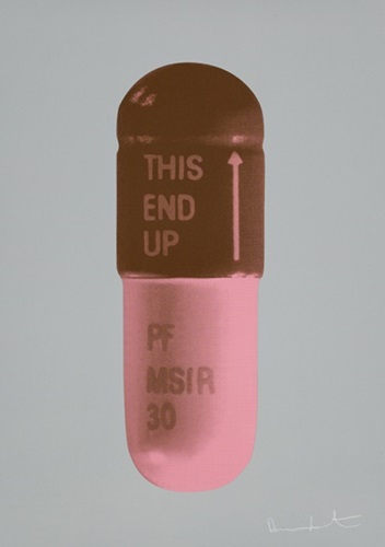 The Cure (Frigate / Chocolate / Rose Pink) by Damien Hirst