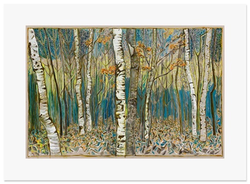 Birch Wood  by Billy Childish