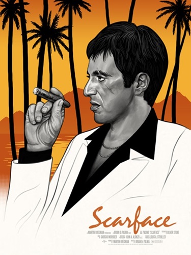 Scarface (Variant) by Mike Mitchell