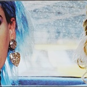 Misty And Jimmy Paulette (Skate Deck) by Nan Goldin