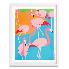 Flamingos by Shelby And Sandy