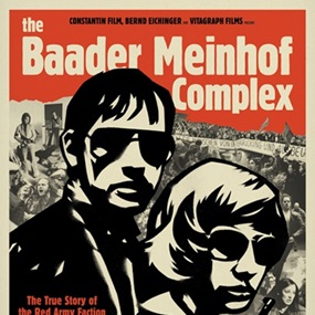 Baader Meinhof Print by Cleon Peterson