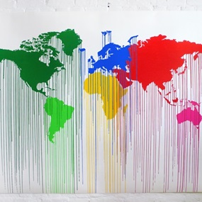 Liquidated Atlas World Wide (XL) by Zevs