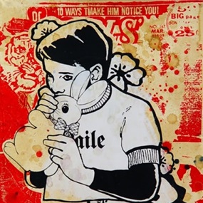 Bunny Boy (III (10 Ways)) by Faile