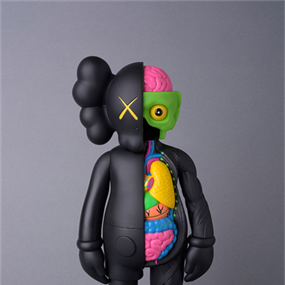 Kaws Companion : Dissected (2016 Flayed Black Edition) by Kaws