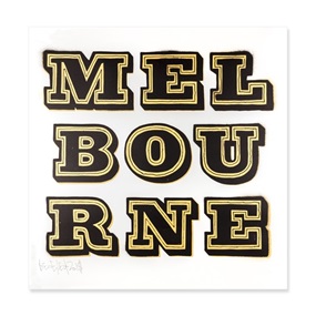 Melbourne (Gold) by Eine