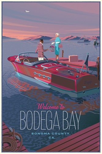 Welcome To Bodega Bay (Variant) by Laurent Durieux