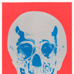 Till Death Do Us Part (Coral - Red, Silver Gloss, True Blue) by Damien Hirst