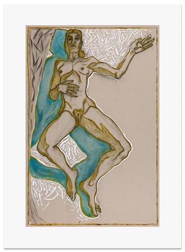 Juju Reclining (2)  by Billy Childish