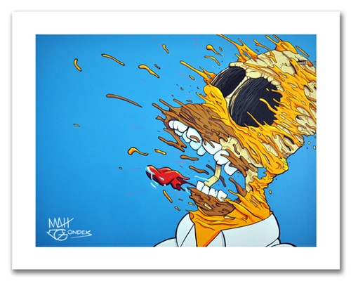 Deconstructed Homer Print  by Matt Gondek