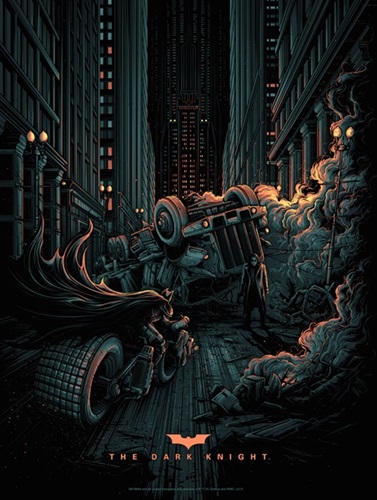 The Dark Knight  by Dan Mumford