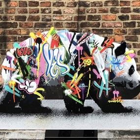 Panda (Acrylic) by Martin Whatson