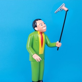 Selfie Gun (Sculpture) (Bronze) by Sir Joan Cornellà