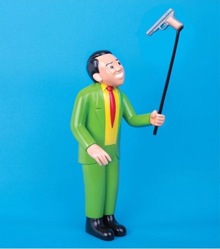 Selfie Gun (Sculpture) (Bronze) by Sir Joan Cornellà