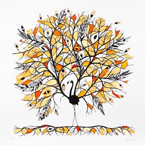 Flamingo (Orange) by Rob Wass