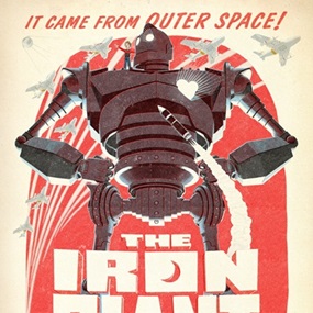 The Iron Giant (Red) by Jason Raish