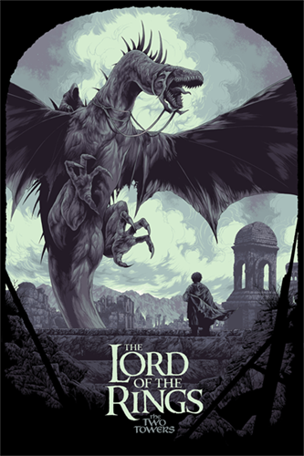 The Two Towers (Variant) by Ken Taylor