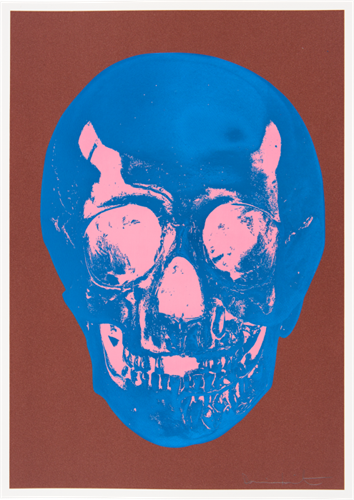 Till Death Do Us Part (Milk - Chocolate Brown, True Blue, Bubblegum Pink) by Damien Hirst
