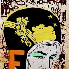 F-Head (In Yellow) by Faile