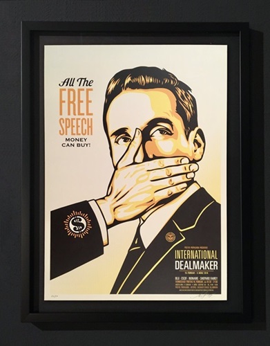 Free Speech  by Shepard Fairey