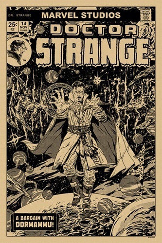Doctor Strange (Variant) by Johnny Dombrowski