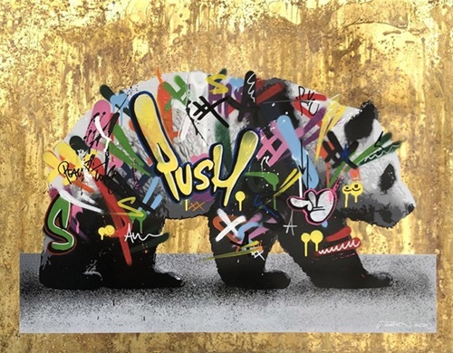 Panda (Brass) by Martin Whatson