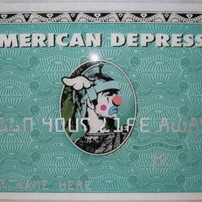 American Depress (Green Print Edition) by D*Face