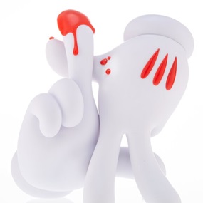 LA Hands Figure (Red Finger Edition) by Slick