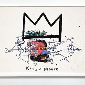 King Alphonso by Jean-Michel Basquiat