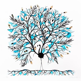 Flamingo (Blue) by Rob Wass