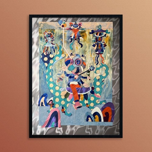 Ocean Gardener (Holographic Foil Variant) by Murugiah