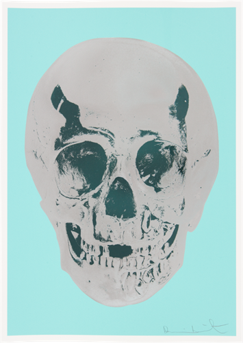 Till Death Do Us Part (Heavenly - Peppermint Green, Silver Gloss, Racing Green) by Damien Hirst