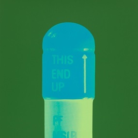 The Cure (Forest Green / Turquoise / Acid Green) by Damien Hirst